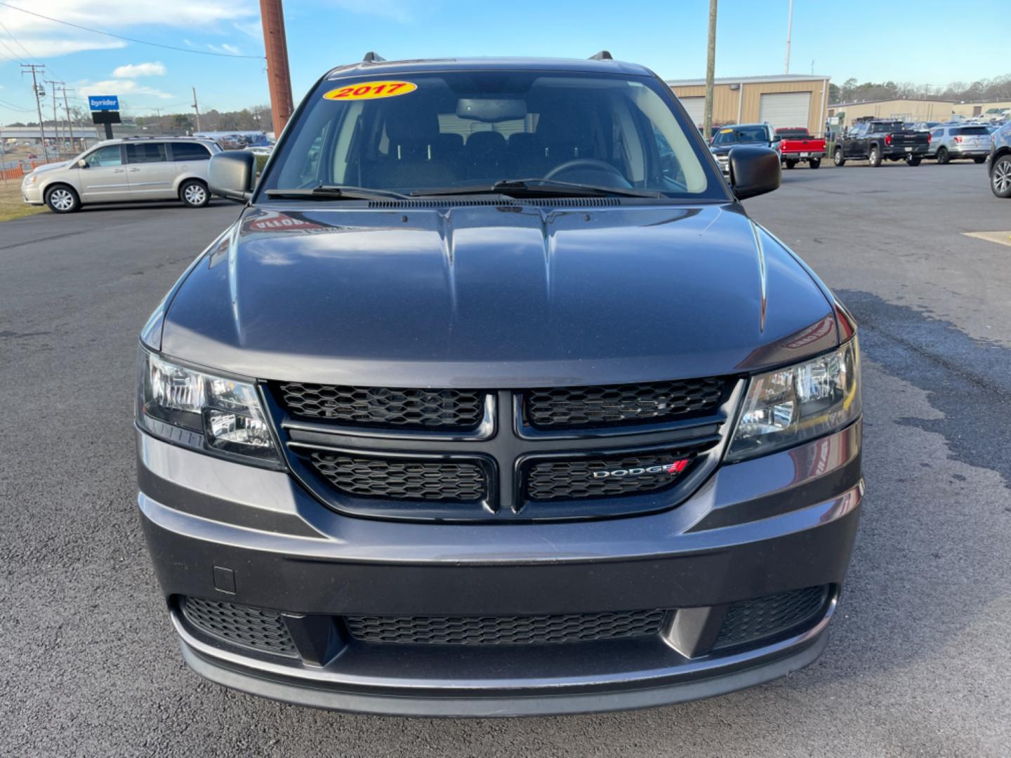 2017 Gray Dodge Journey (3C4PDCAB5HT) with an 4-Cyl, 2.4 Liter engine, Auto, 4-Spd AutoStick transmission, located at 8008 Warden Rd, Sherwood, AR, 72120, (501) 801-6100, 34.830078, -92.186684 - Photo#2